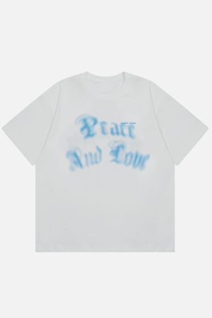 Concert Outfit Tie Dye Flocked Star Tee