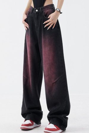 Concert Outfit Tie Dye Washed Jeans