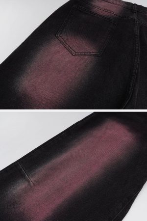 Concert Outfit Tie Dye Washed Jeans