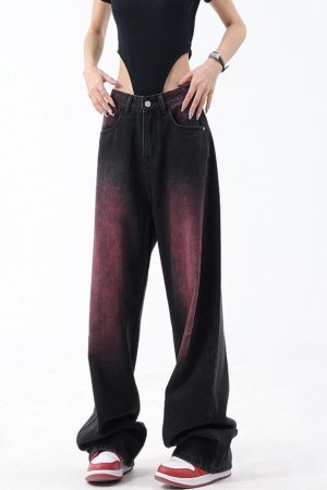 Concert Outfit Tie Dye Washed Jeans