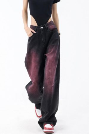 Concert Outfit Tie Dye Washed Jeans