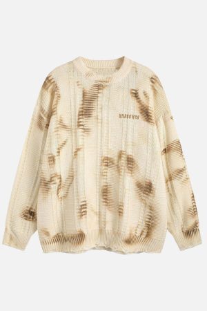 Concert Outfit Tie-Dye Wasteland Style Sweater