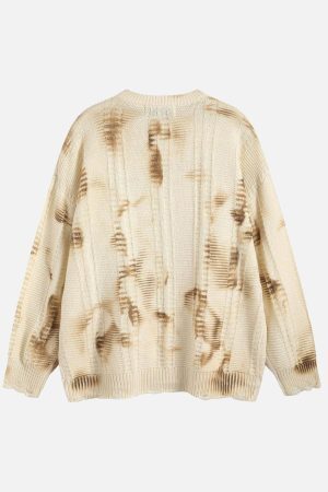 Concert Outfit Tie-Dye Wasteland Style Sweater