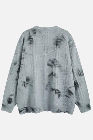 Concert Outfit Tie-Dye Wasteland Style Sweater