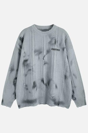 Concert Outfit Tie-Dye Wasteland Style Sweater