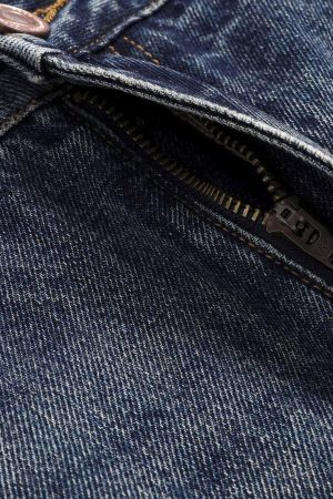 Concert Outfit Tie Dyed Wrinkled Effect Straight Jeans