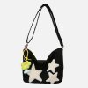 Concert Outfit Towel Embroidery Star Shoulder Bag