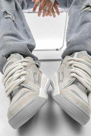 Concert Outfit Trendy And Versatile Thick-Soled Board Shoes