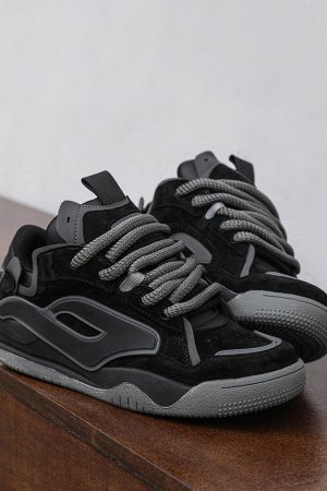 Concert Outfit Trendy And Versatile Thick-Soled Board Shoes