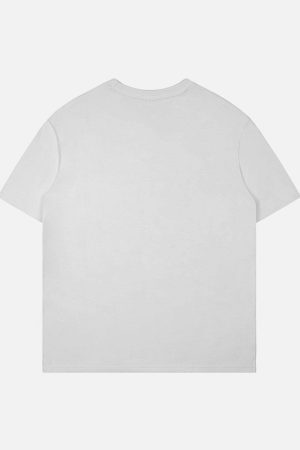 Concert Outfit Tropical Plant Print Tee