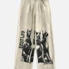 Concert Outfit Urban Doberman Wide-Leg Pants