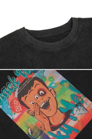 Concert Outfit Urban Playground Vibrant Character Tee