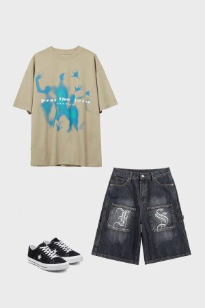 Concert Outfit Useless Prayers Graphic Tee