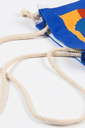 Concert Outfit Van Gogh Cartoon Printed Crossbody Bag