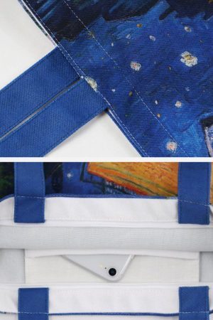 Concert Outfit Van Gogh Oil On Canvas Bag