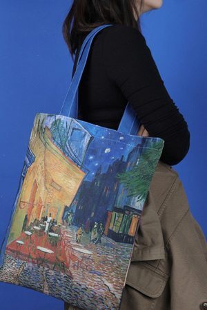 Concert Outfit Van Gogh Oil On Canvas Bag