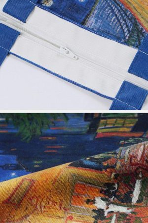 Concert Outfit Van Gogh Oil On Canvas Bag