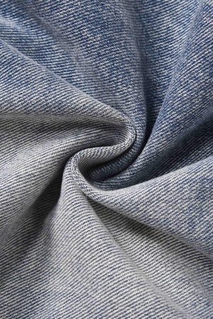 Concert Outfit Versatile Multi-Pocket Straight-Leg Jeans