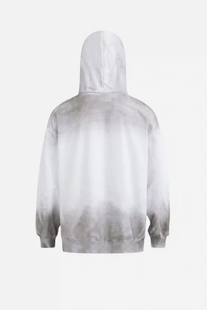 Concert Outfit Vinatge Distressed Gradient Hoodie