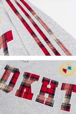 Concert Outfit Vinatge Leisure Print Hoodie