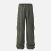 Concert Outfit Vinatge Washed Multi-Pocket Work Cargo Pants