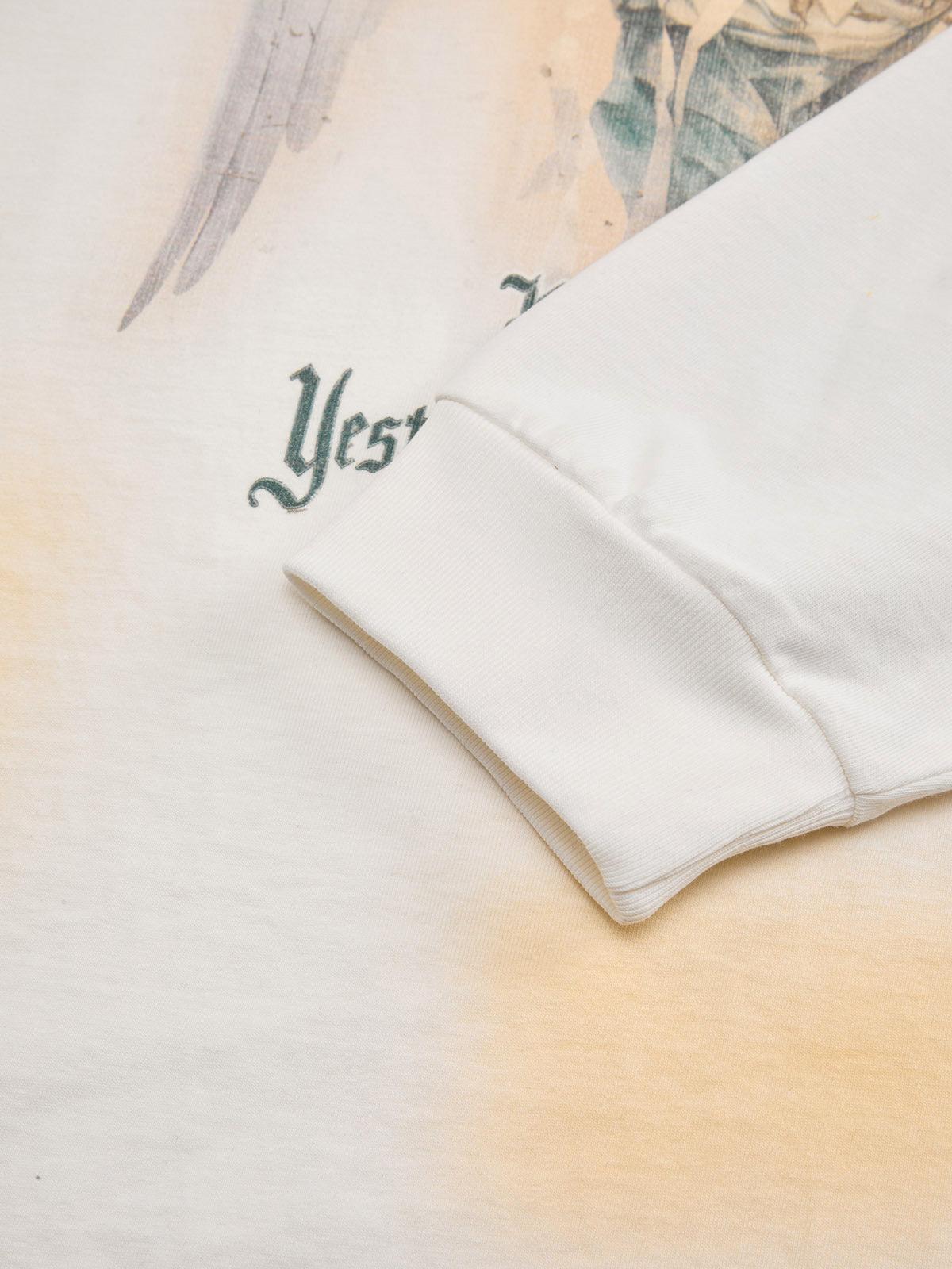 Concert Outfit Vintage Angel Graphic Long Sleeve T-Shirt Concert Outfit Vintage Angel Graphic Long Sleeve T-Shirt