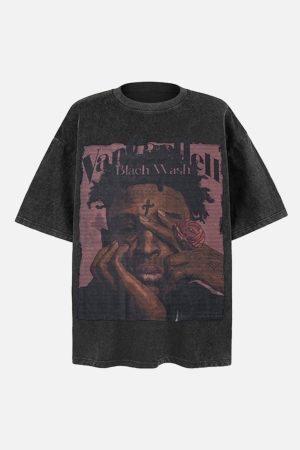 Concert Outfit Vintage Artistic Graphic T-Shirt