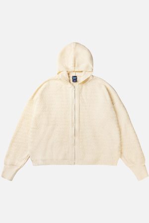 Concert Outfit Vintage Braided Texture Sweater