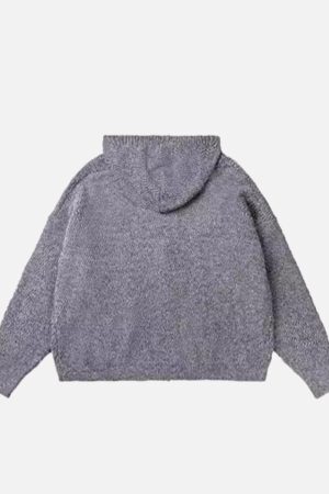 Concert Outfit Vintage Braided Texture Sweater