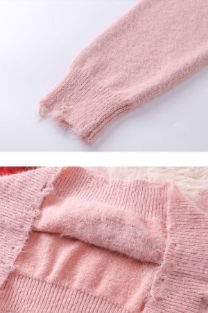 Concert Outfit Vintage Cartoon Little Dog Leisure Sweater