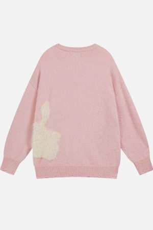 Concert Outfit Vintage Cartoon Little Dog Leisure Sweater