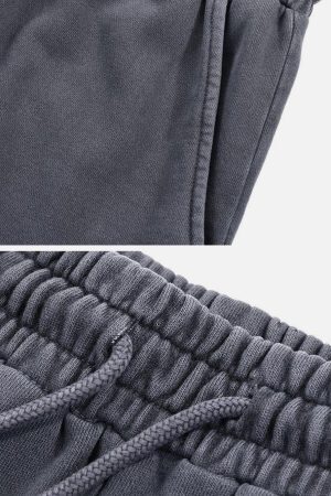 Concert Outfit Vintage Casual Drawstring Shorts