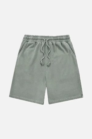 Concert Outfit Vintage Casual Drawstring Shorts