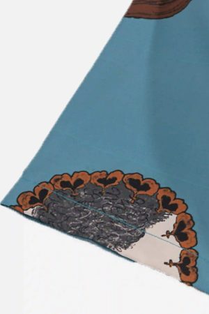 Concert Outfit Vintage Cat Print Short Sleeve Shirt