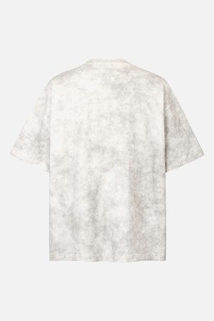 Concert Outfit Vintage Cross Figure Print T-Shirt