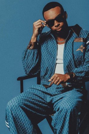 Concert Outfit Vintage Denim Jacquard Baggy Jeans