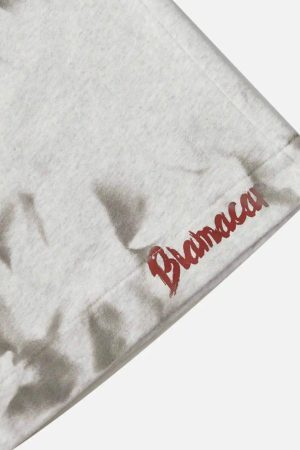 Concert Outfit Vintage Dirty Elastic Drawstring Loose Shorts