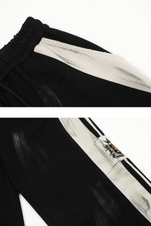 Concert Outfit Vintage Dirty Sweatpants