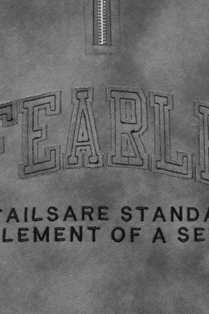 Concert Outfit Vintage Dirty Tie-Dye Half Zip-Up Hoodie