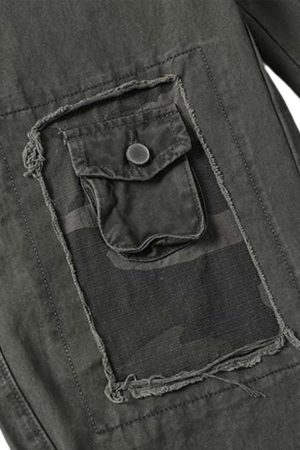 Concert Outfit Vintage Distressed Cargo Pants