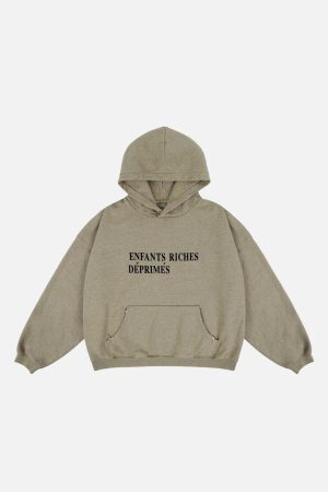 Concert Outfit Vintage Distressed Gradient Sweatshirt