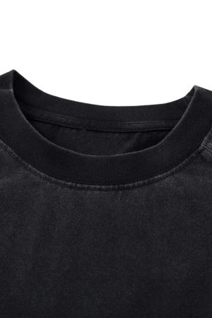 Concert Outfit Vintage Distressed Letter Print T-Shirt