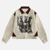 Concert Outfit Vintage Doberman Graphic Jacket
