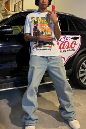 Concert Outfit Vintage Doberman Print T-Shirt