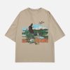 Concert Outfit Vintage Eagle Print Tee