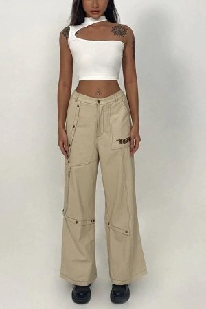 Concert Outfit Vintage Embroidery Jeans