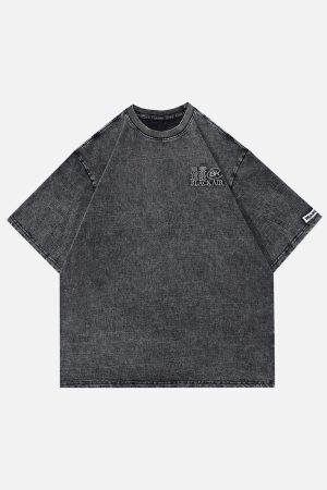 Concert Outfit Vintage Embroidery Tee