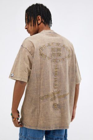 Concert Outfit Vintage Embroidery Tee