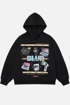 Concert Outfit Vintage Era Electronics Hoodie