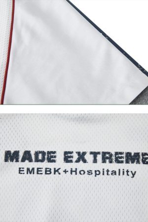 Concert Outfit Vintage Fake Two-Piece Set Leisure Hoodie